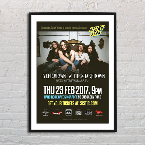 Tyler Bryant & The Shakedown with special guest Alif Putra 2017
